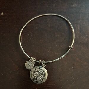 Alex and Ani Silver Charm Bracelet